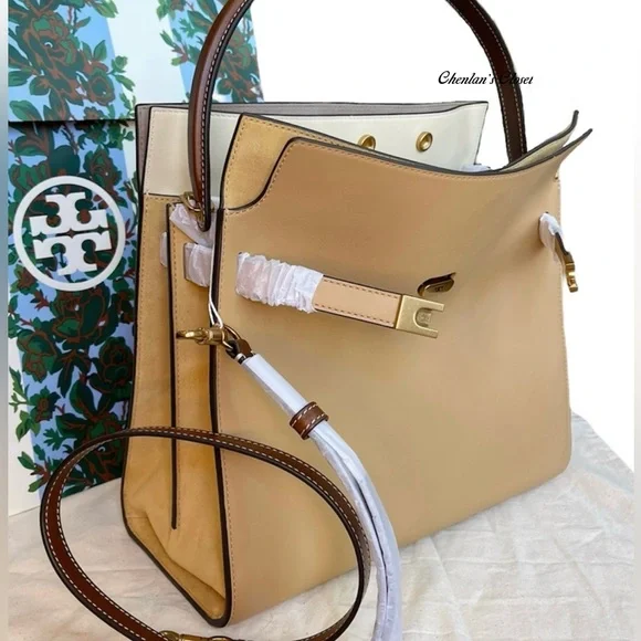 Tory Burch Large LEE RADZIWILL DOUBLE BAG - Picture 6 of 15